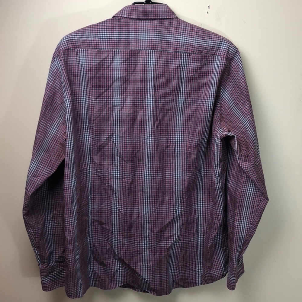 Checkered Button Front Small Str - image 4